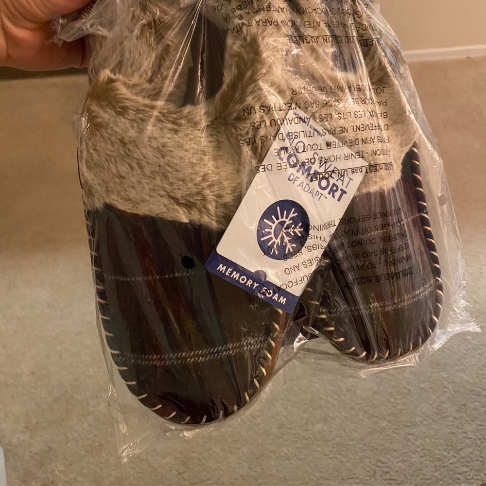 Warm slippers